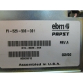 EBM FI-525-500-001 FAN ASSEMBLE FOR BLOWER 48VDC 1465U MIN